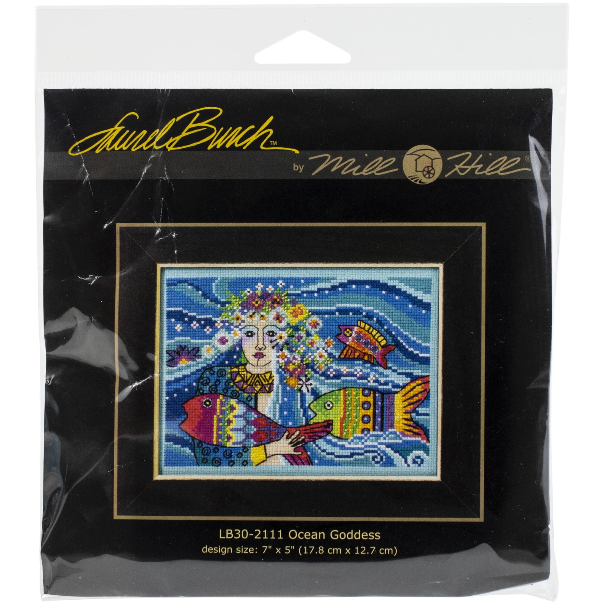 Mill Hill® Laurel Burch™ Ocean Goddess Beaded Counted Cross Stitch Kit